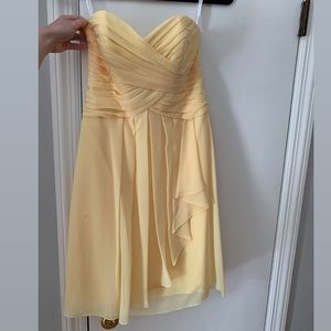Yellow Bridesmaid Dress